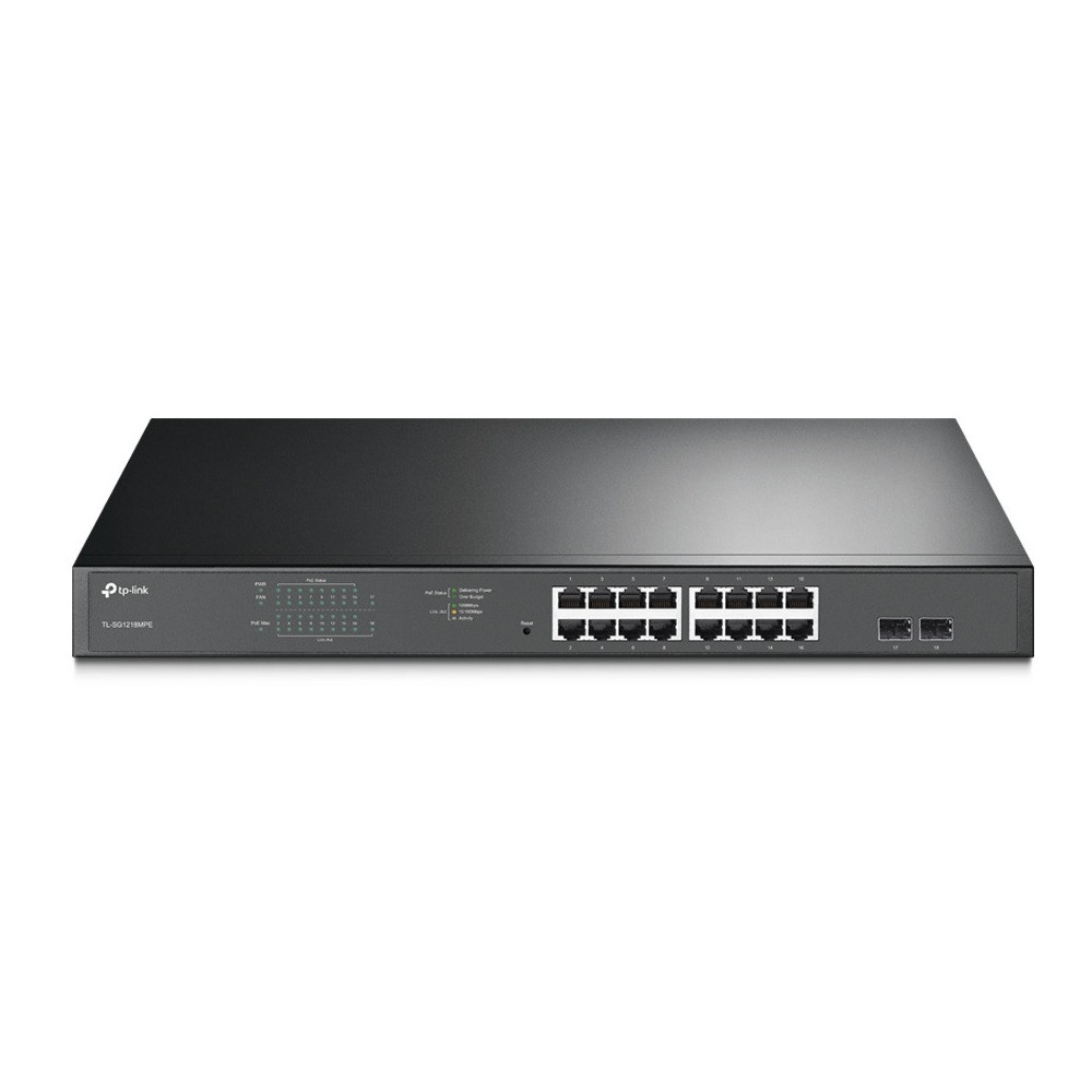 Switch JetStream 16 ports Gigabit Easy Smart PoE/PoE+