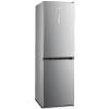 Réfigérateur Combiné Hisense avec Afficheur / 318L / Inox
