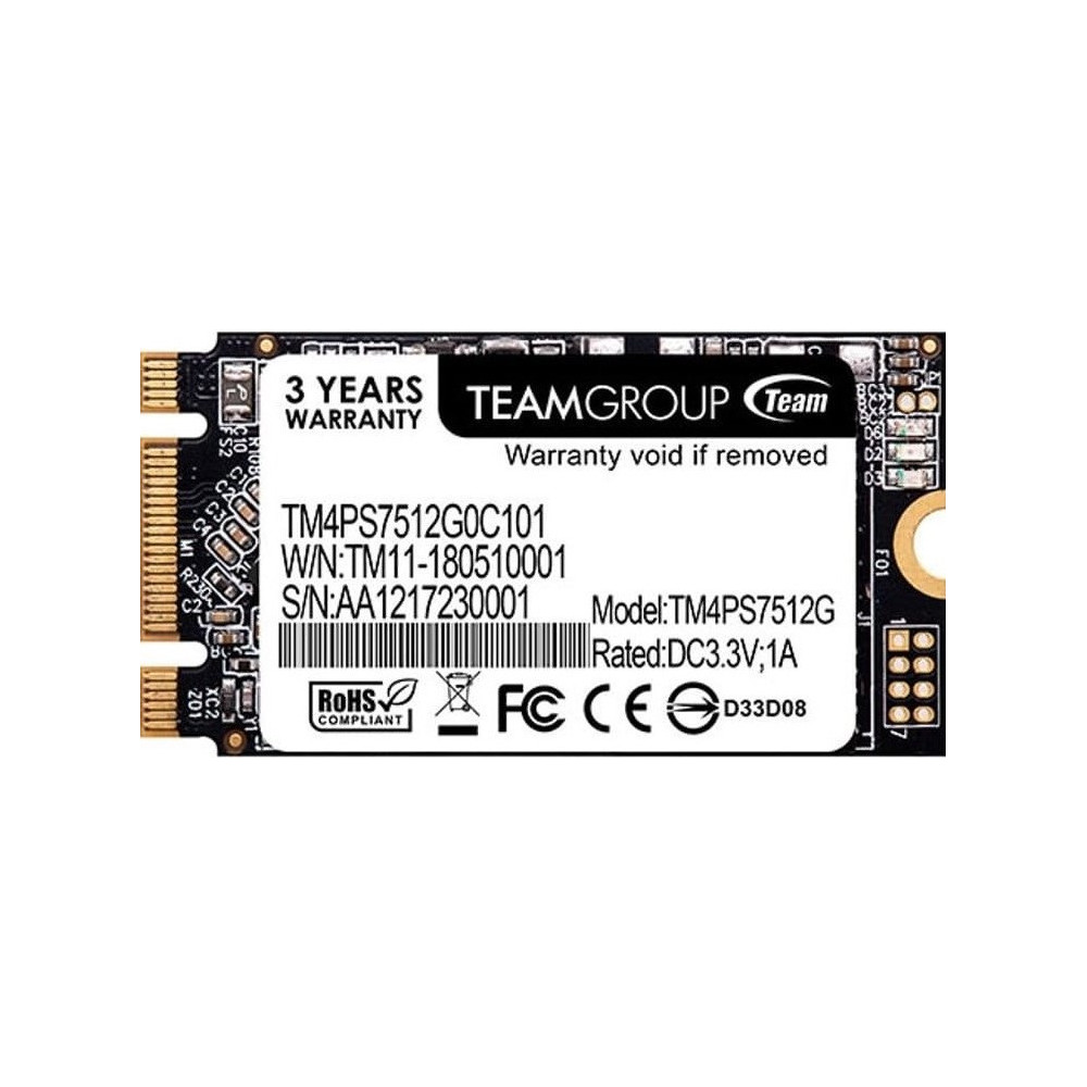 DISQUE DUR TEAM GROUP M.2-2242 SATA3 MS30 /512 Go