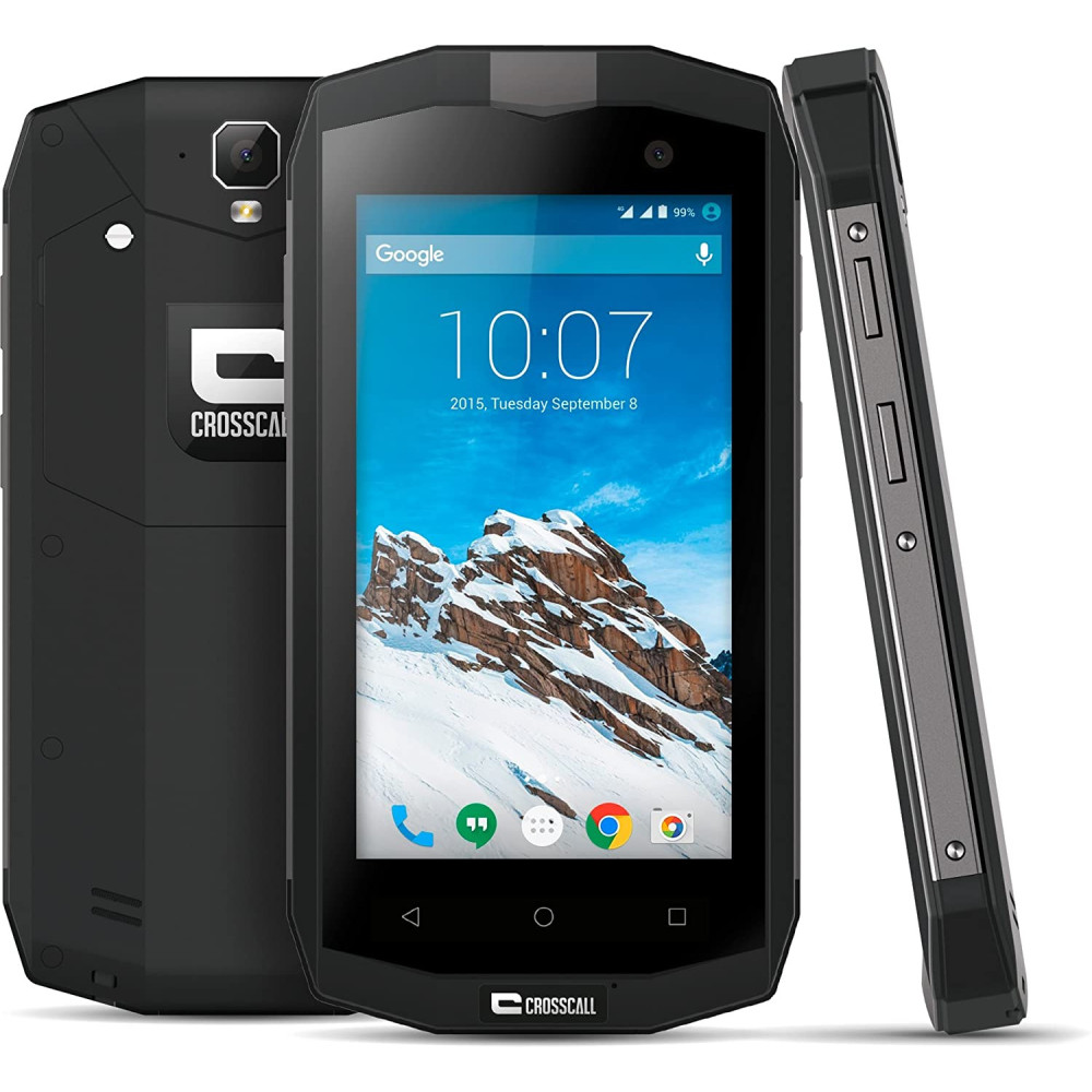 Téléphone Portable Crosscall Trekker M1 / 4G / Etanche & résistant / Noir