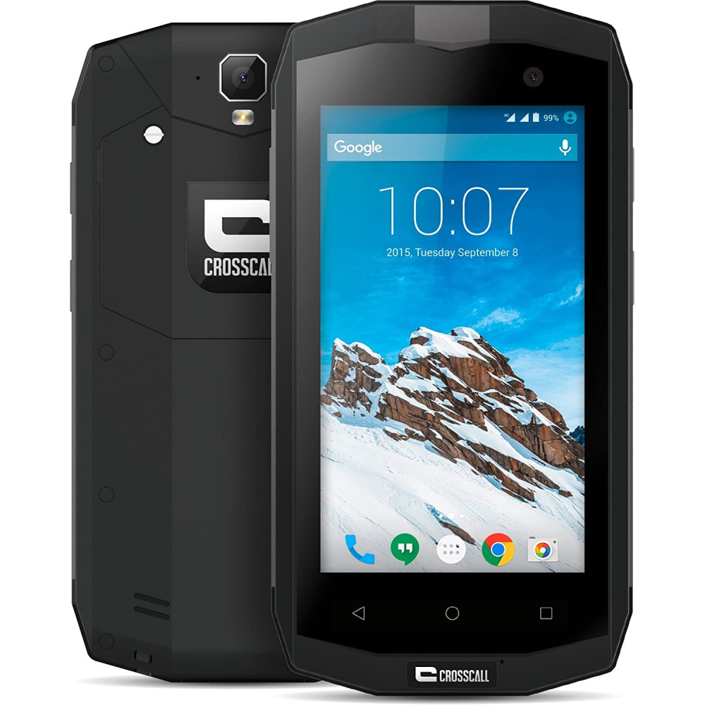 Téléphone Portable Crosscall Trekker M1 / 4G / Etanche & résistant / Noir
