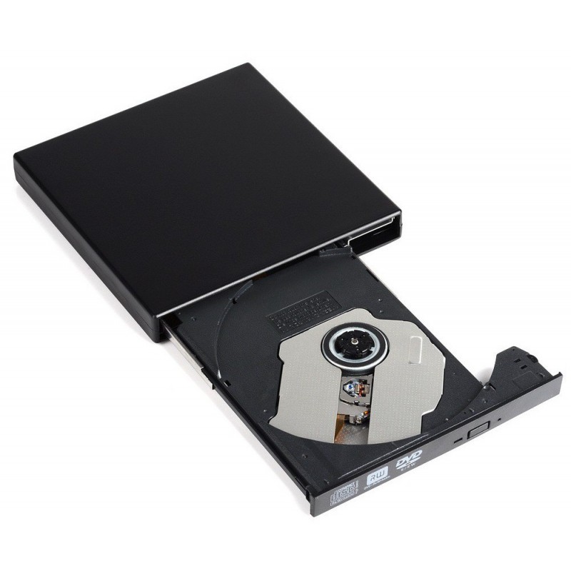 Graveur DVD externe Slim USB Noir