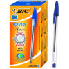 Pack de 50 Stylo à bille Cristal Medium BIC / Bleu