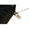 Cable antivol König Pour ordinateur portable Chiffre Metal / 1.8 m / Argent