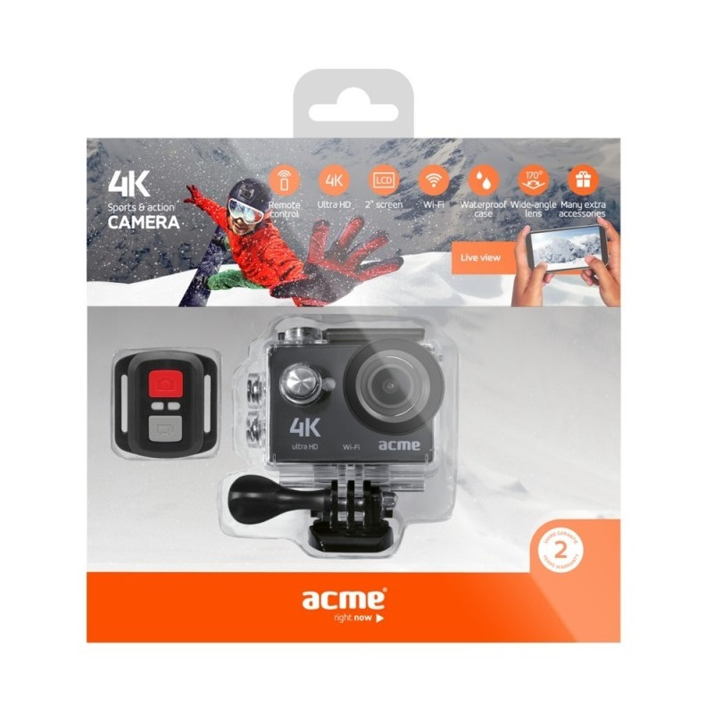Caméra Sport & Action 4K Ultra HD ACME VR302 / Wifi