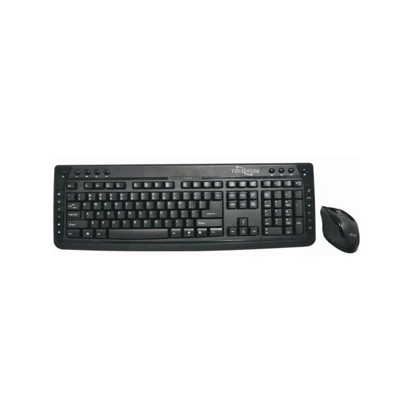 Ensemble Clavier Souris Sans Fil Tech-Com