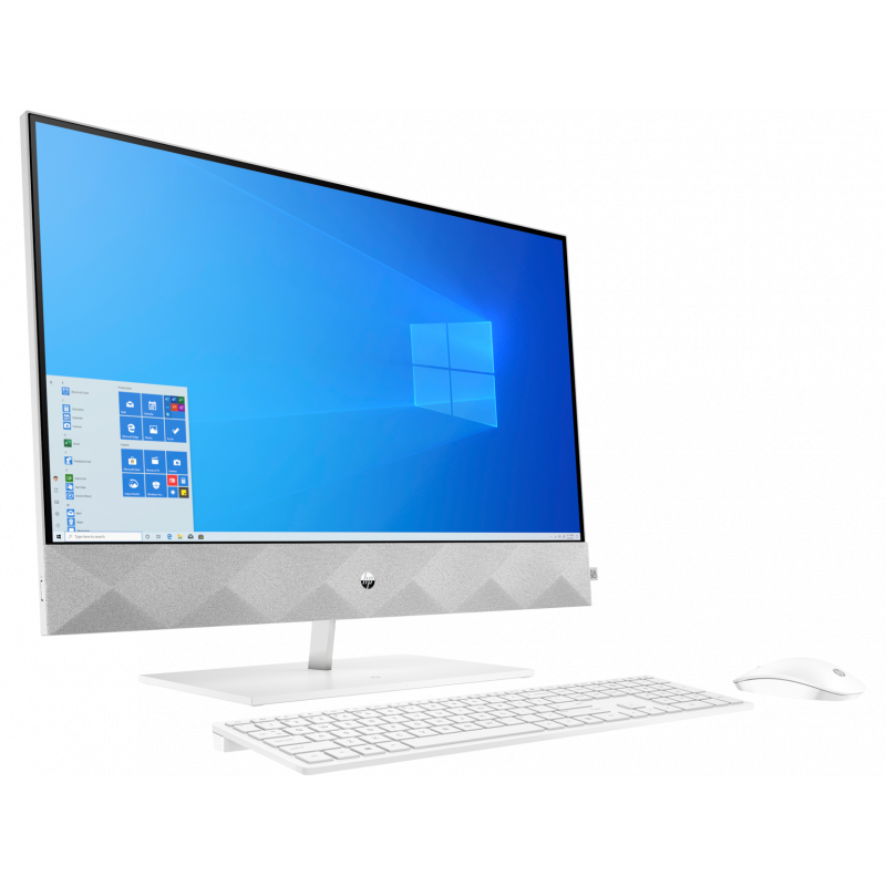 Pc De Bureau HP Pavilion Tout-En-Un 24, Écran tactile Full HD, Intel® Core™ i5-10400T,8Go RAM, 1To HDD, NVIDIA® GeForce®,Windows 10 Home unilingue 64 bits