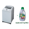 Machine à laver Top Load DAEWOO 11 Kg / Blanc + Liquide ariel 5Kg Offert