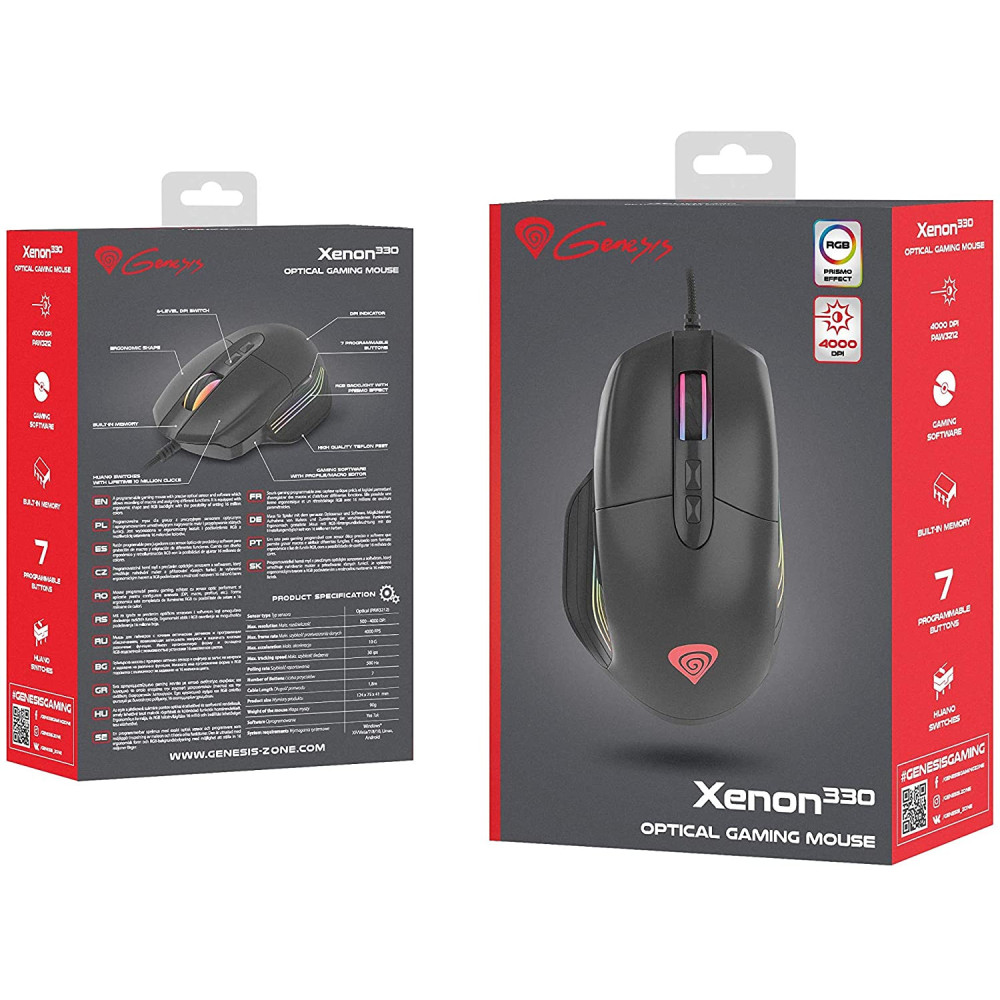 Souris Gaming GENESIS Xenon 330