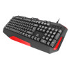 Clavier Gaming Genesis Rhod 220 / Noir & Rouge