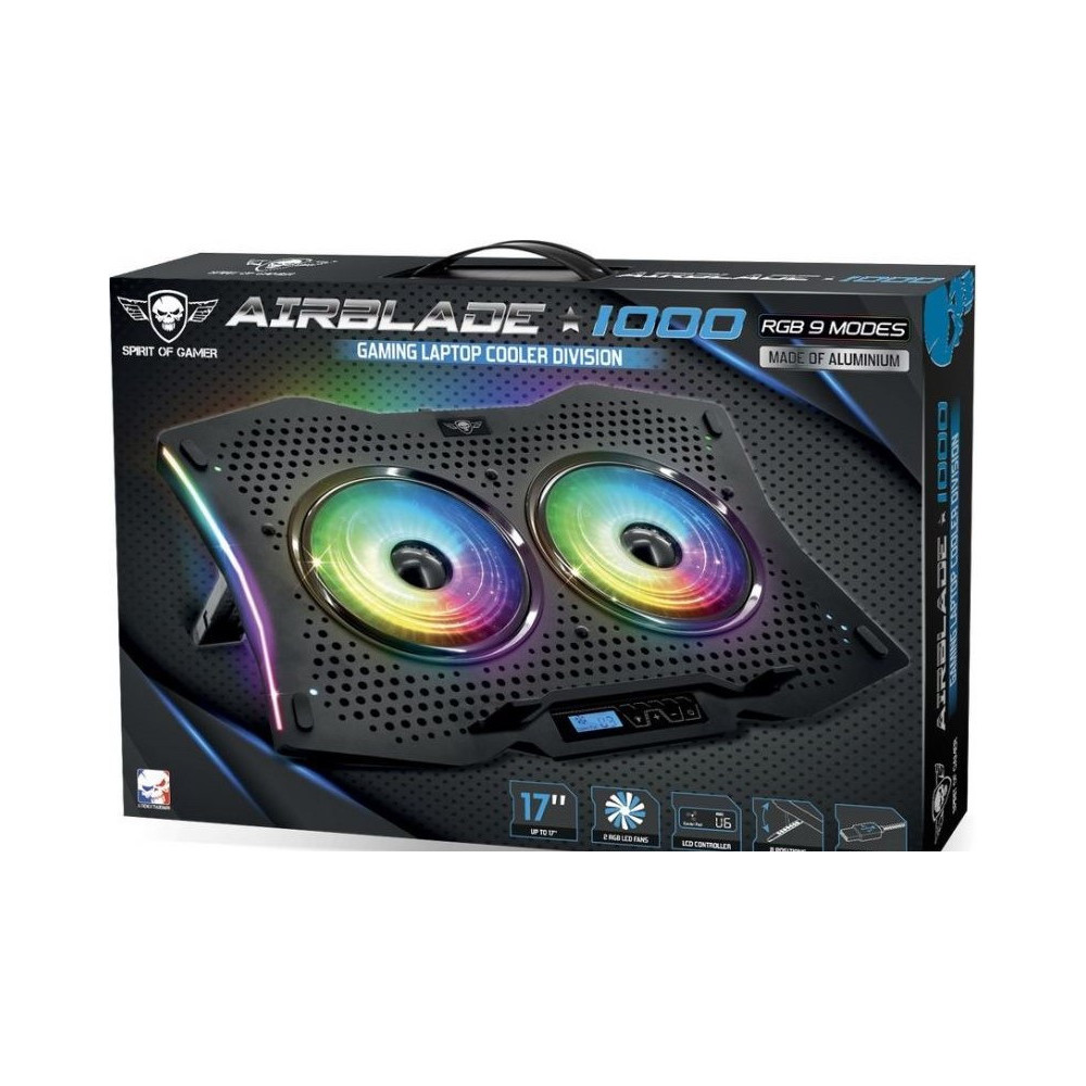 Support de Refroidissement RGB SPIRIT OF GAMER AIRBLADE 1000