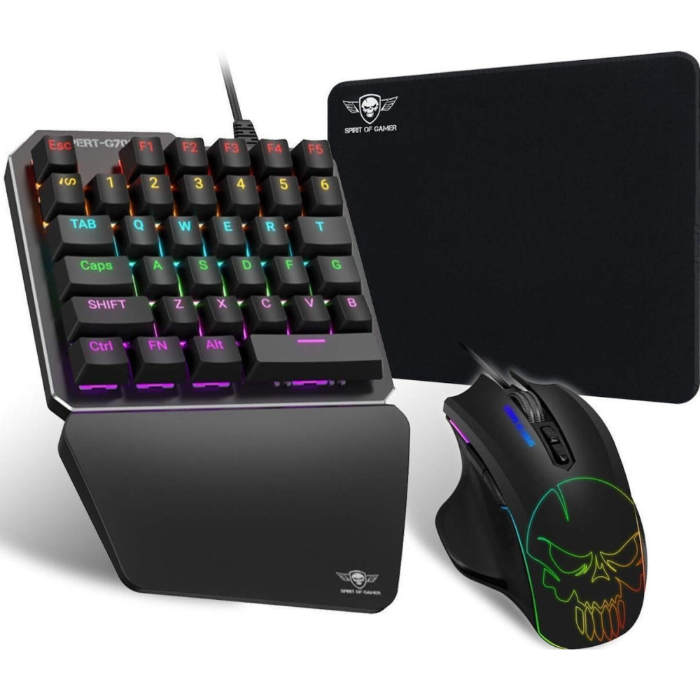 Ensemble Pack Gaming XPERT-G700 : Clavier mecanique + Souris + Tapis