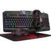 Pack Gaming REDRAGON 4 EN1 RGB: Clavier + Souris + Tapis + Casque