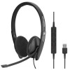 Micro casque bureaux Sennheiser SC 160 USB / Noir
