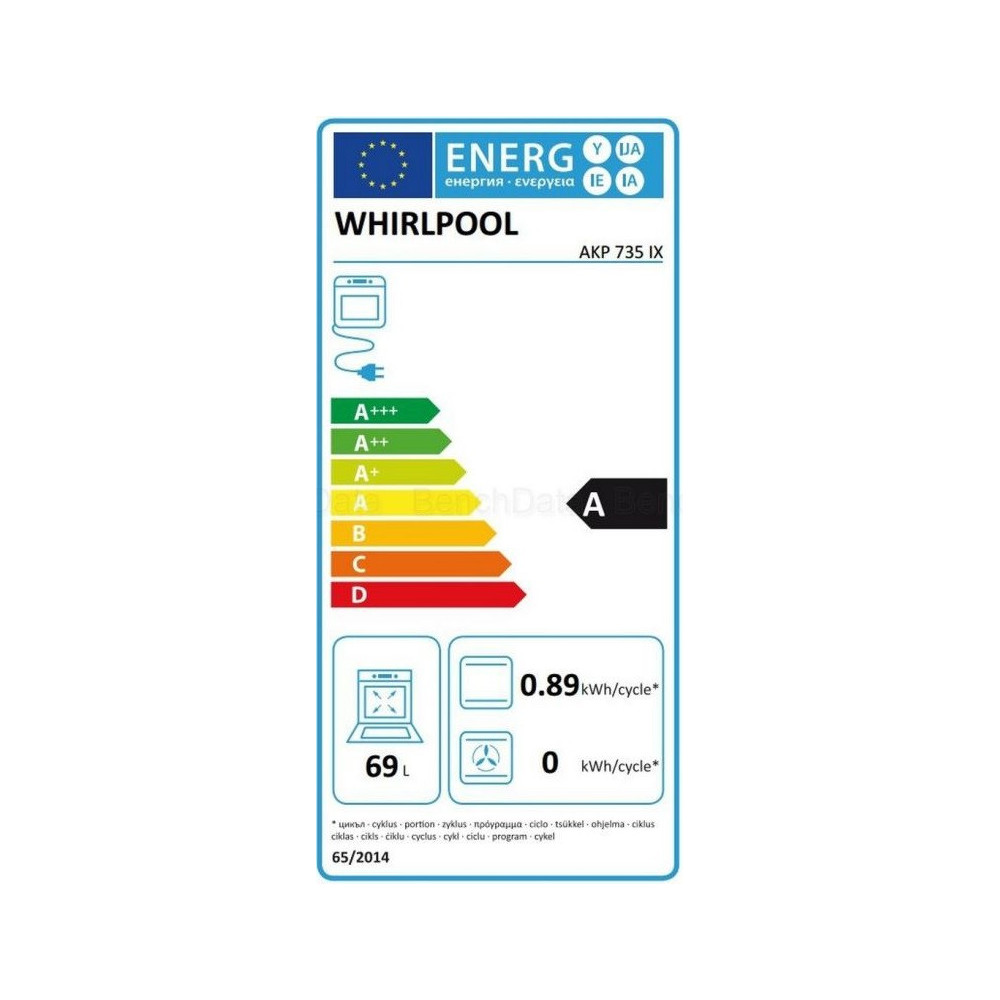 Four Électrique WHIRLPOOL AKP735IX / Inox