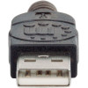 Rallonge USB 2.0 A-A 20m  M/F / Noir