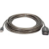Rallonge USB 2.0 A-A 20m  M/F / Noir