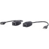 USB Cable 1.1 Extension 60m Via Patch Câble RJ45