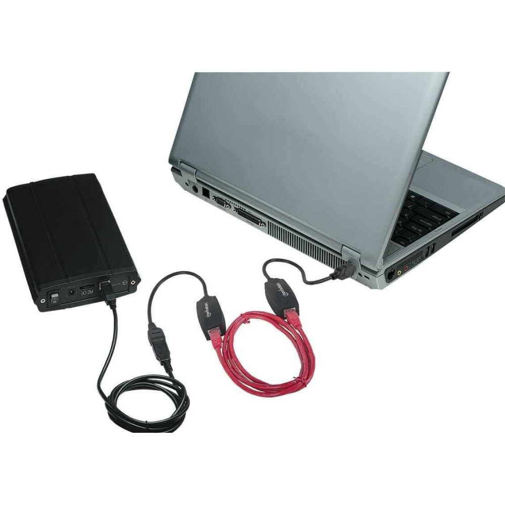 USB Cable 1.1 Extension 60m Via Patch Câble RJ45