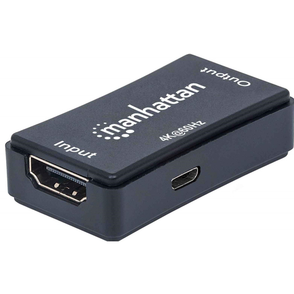 Répéteur HDMI Vidéo 4k et audio sans perte / Noir