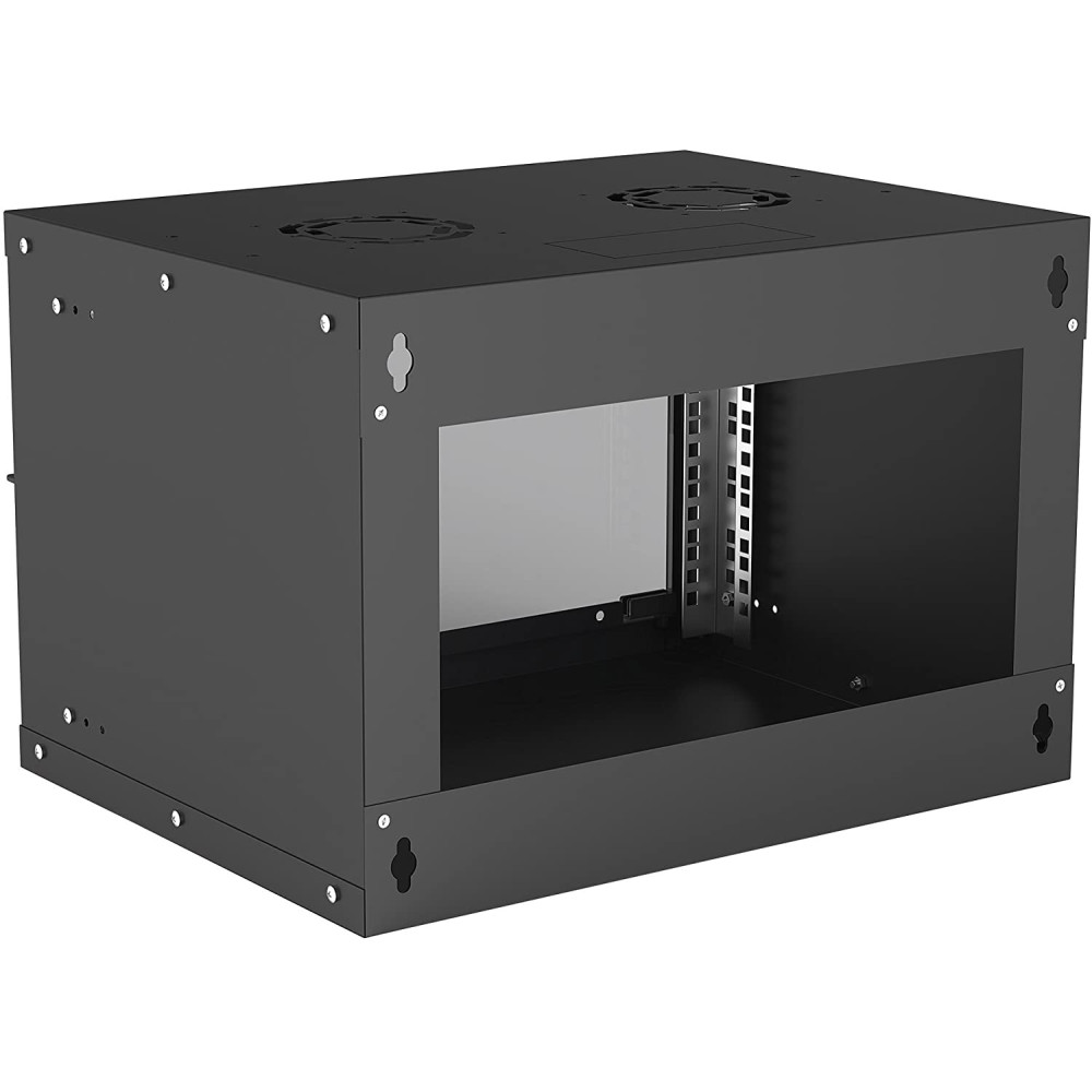 Coffret 6U 540 (L) x 400 (P) /Noir