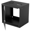 Coffret 9U 540 (L) x 400 (P) /Noir