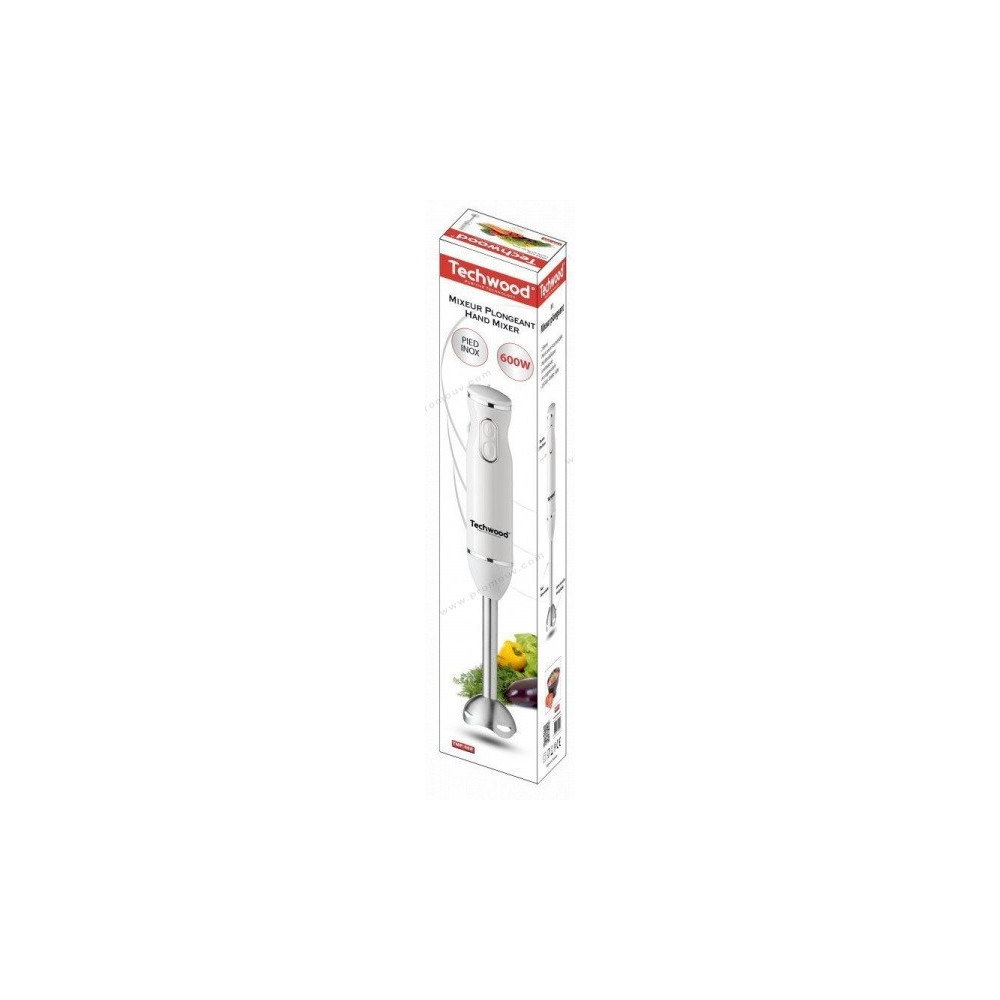 Mixeur plongeant TECHWOOD 600 Watt /Blanc