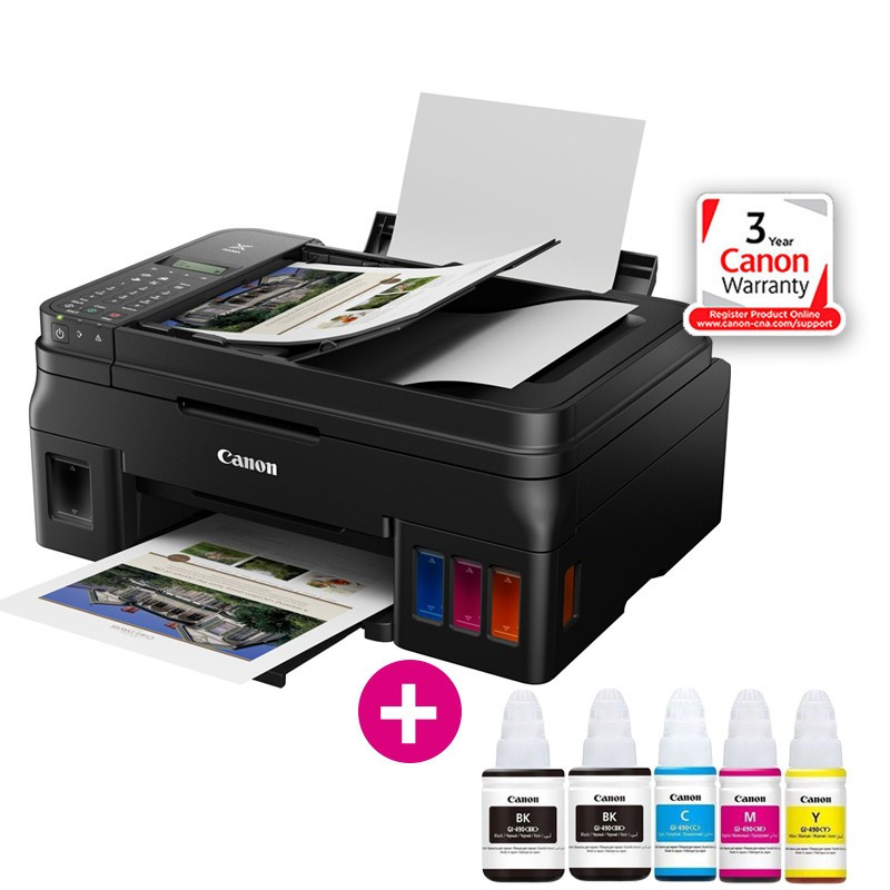 Imprimante jet d'encre 4en1 Canon PIXMA G4411 Couleur / Wifi