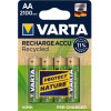 4x Piles Rechargeables NiMH Varta Recycled / 2100mAh