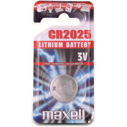 Pile Bouton Lithium CR2025 I-TECH+ CARREFOUR