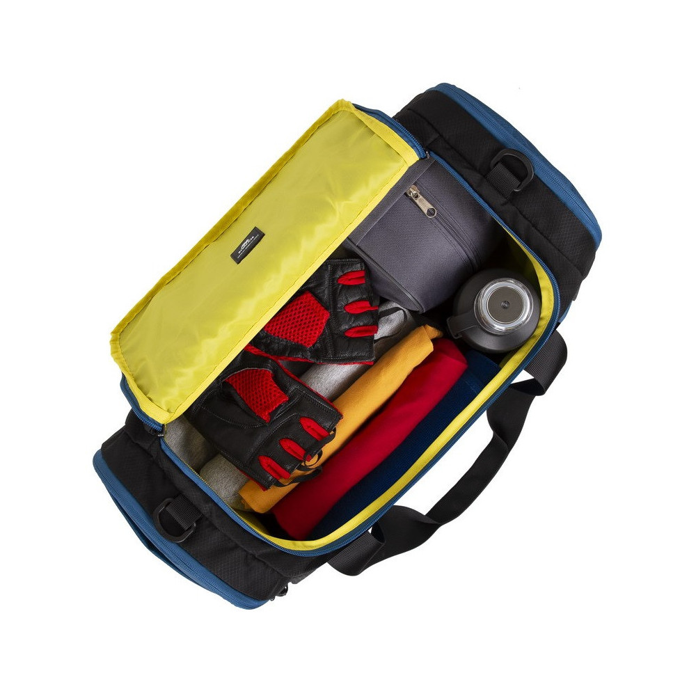 Sac de Sport Rivacase 5235 / 30L / Noir & Bleu
