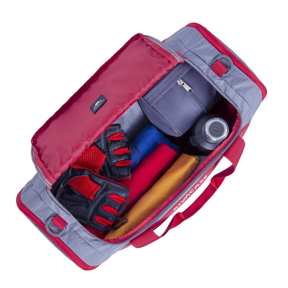 Sac de Sport Rivacase 5235 / 30L / Rouge & Gris