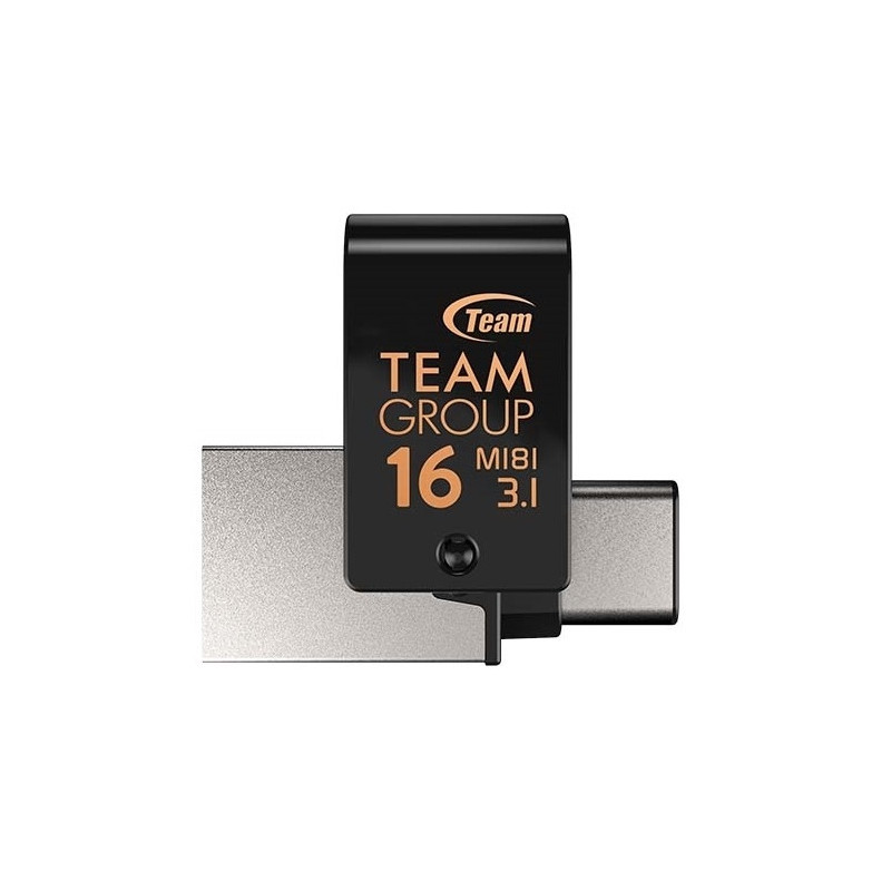 CLÉ USB OTG TYPE C TEAMGROUP M181 / 16 GO / USB 3.1