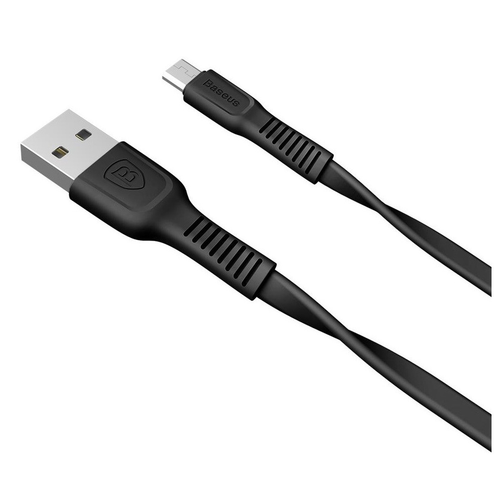Câble USB Baseus Tough Vers Micro USB / 1M / 2A / Noir