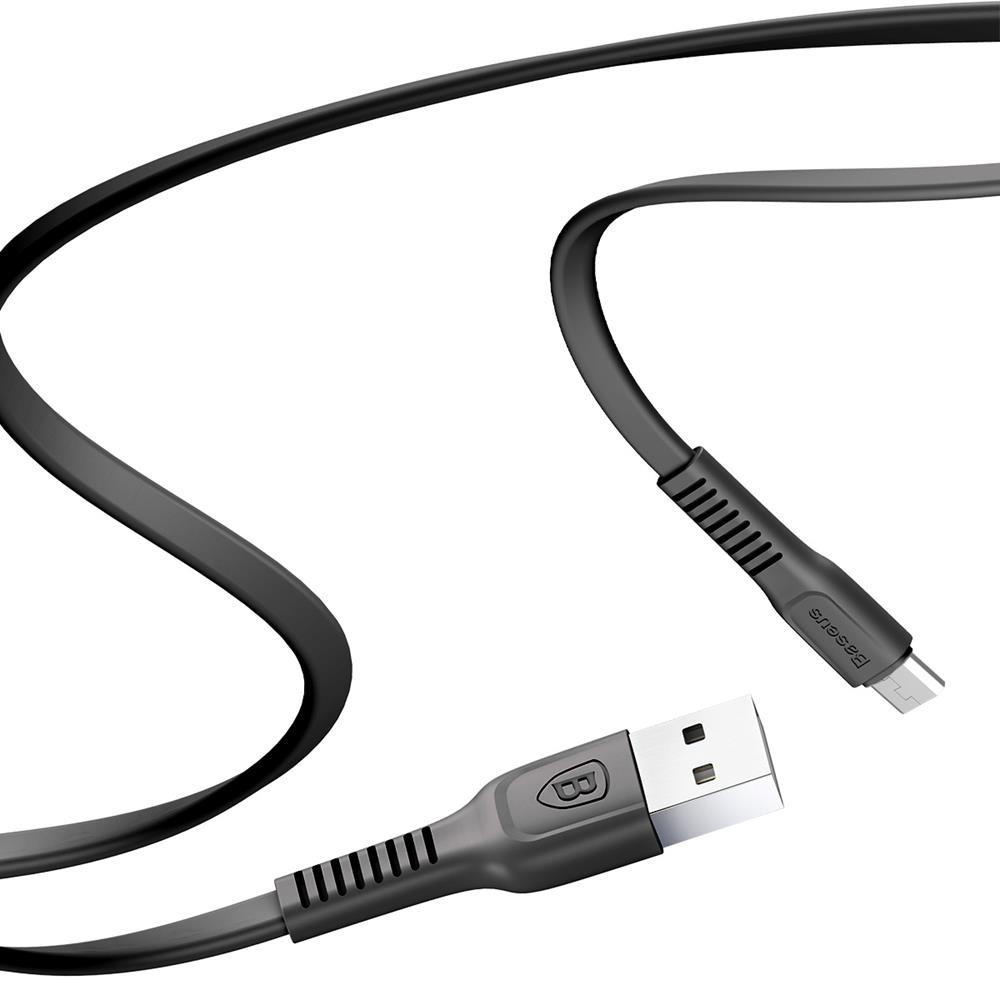 Câble USB Baseus Tough Vers Micro USB / 1M / 2A / Noir