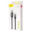 Câble USB Baseus X-Type Vers Type C / 1M / 3A / Noir