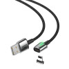 Câble magnétique USB Baseus Zinc Vers Lightning / 1.5A / 2m / noir