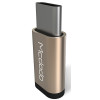 Adaptateur MCdodo micro-USB vers USB type-C / Gold