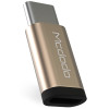 Adaptateur MCdodo micro-USB vers USB type-C / Gold