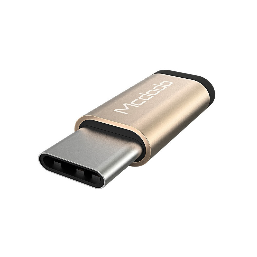 Adaptateur MCdodo micro-USB vers USB type-C / Gold