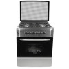 Cuisinière a Gaz Orient Avec Tourne Broche OC-60-60-SIT-P / 4 Feux / Inox