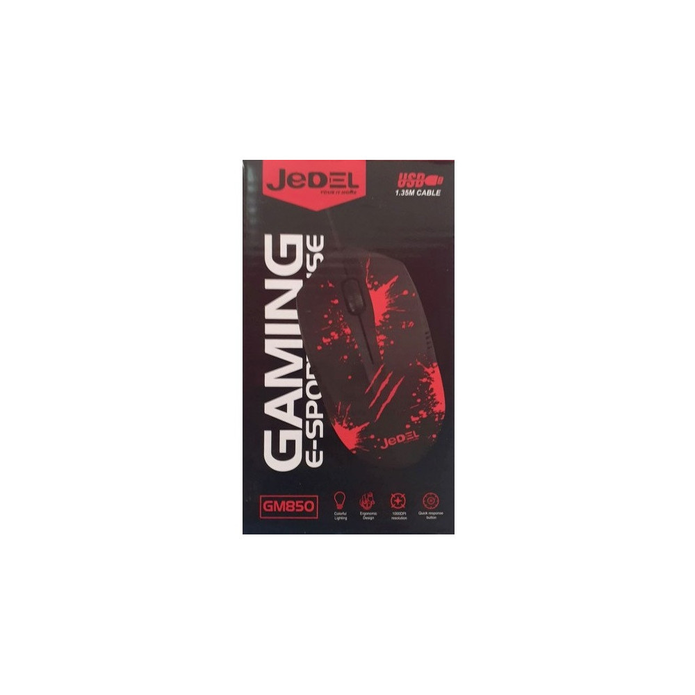 Souris Gaming optique Jedel GM850