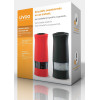 MOULIN À ÉPICES ÉLECTRIQUE LIVOO DUO MEN330RN / NOIR & ROUGE