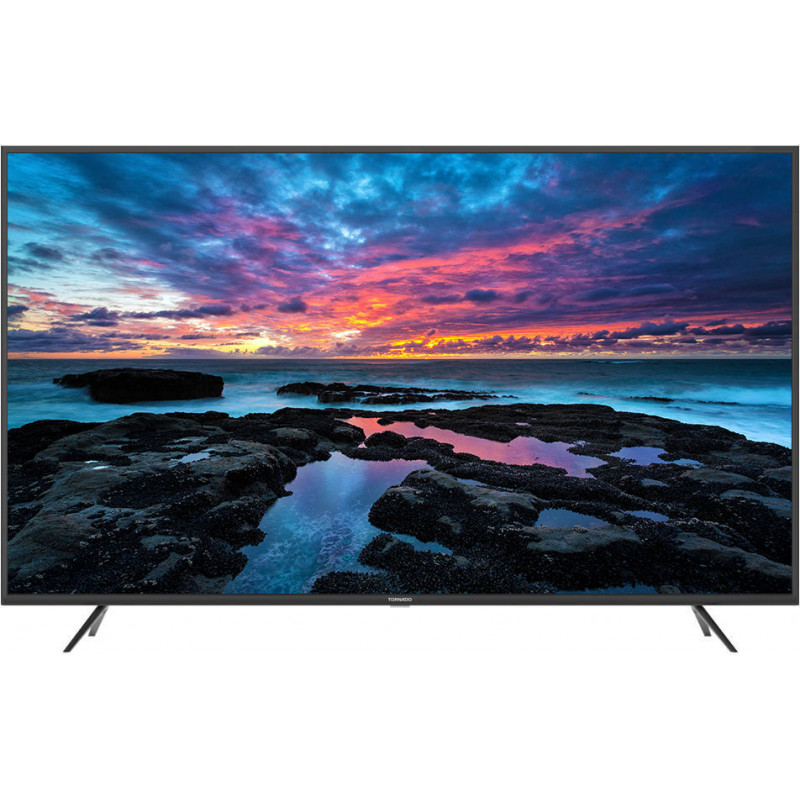 TÉLÉVISEUR TORNADO 65" ULTRA HD 4K SMART + RÉCEPTEUR INTÉGRÉ / WIFI