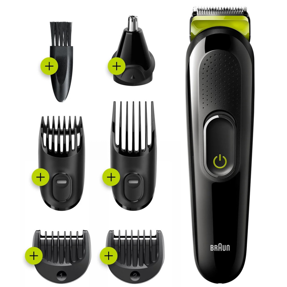 Tondeuse à barbe Braun 6en1 MGK3221 / Noir