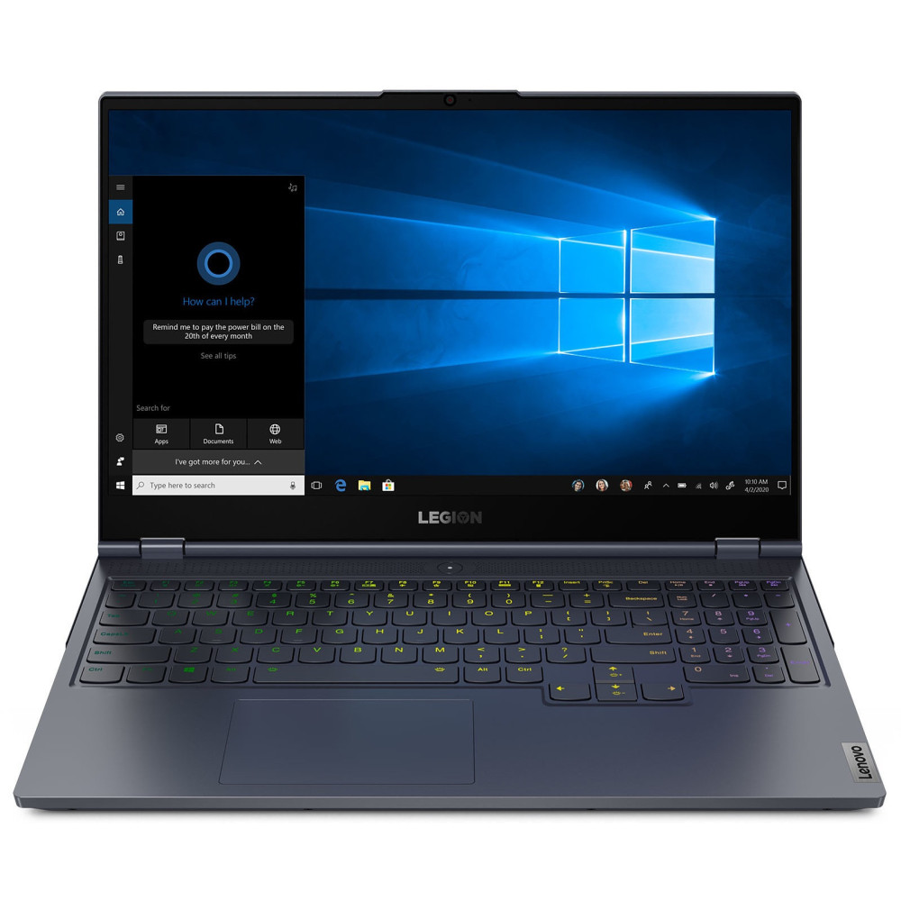 Pc portable Lenovo Legion 7 15IMHg05 / i7 10é Gén / 32 Go / Noir