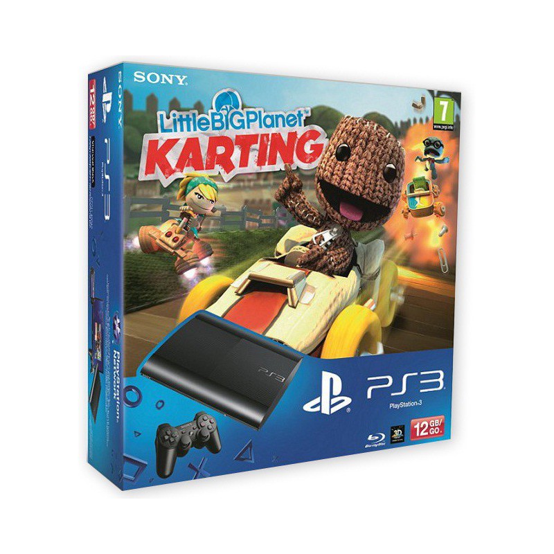 Playstation 3 12GB + 3 Jeux