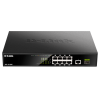 Switch D-Link 8 ports Gigabit 10/100/1000 / POE 1SFP / 1 Gigabit