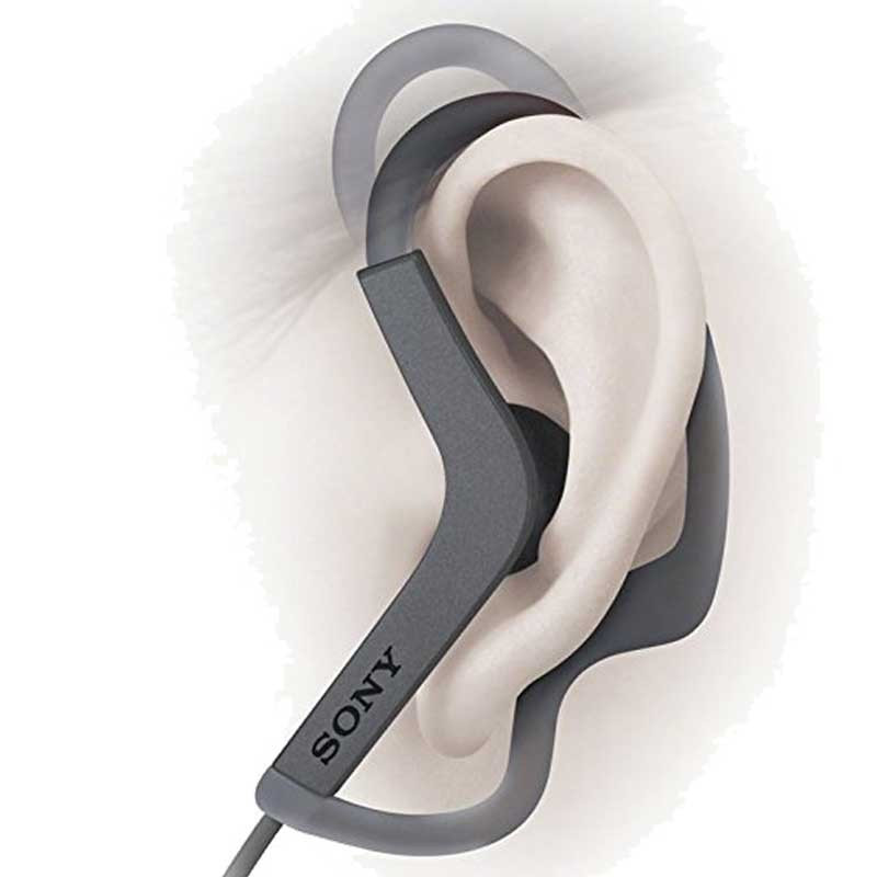 ÉCOUTEURS INTRA-AURICULAIRES ÉTANCHES AVEC MICRO SONY MDR-AS210AP / NOIR