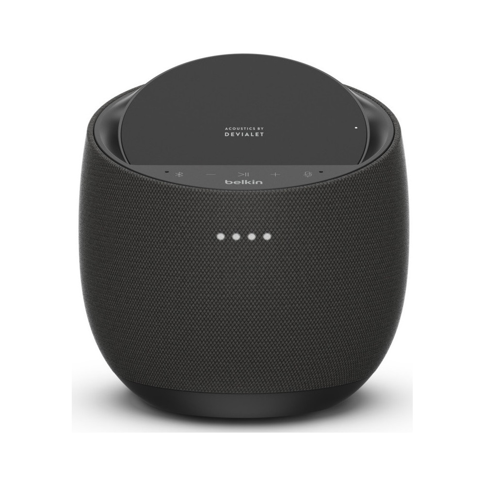 Enceinte Hi-Fi connectée SOUNDFORM™ ELITE avec chargeur à induction intégré / Noir